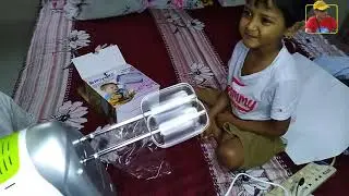 how to unboxing Electric egg beater