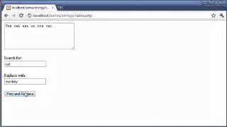 Creating Find And Replace Application Part3 in PHP