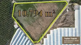 MANAVGAT/ TAŞAĞIL'DA 10.700 M2 ARSA