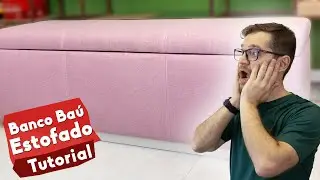 DIY - Banco baú estofado para pé de cama