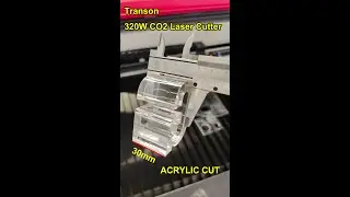 Transon 320W 1530 CO2 Laser Cutting  Engraving Machine Cut 30mm Acrylic