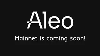 Prepare for the Aleo Mainnet: Install an Aleo Node in Just a Few Clicks!
