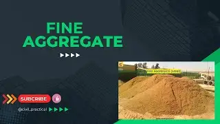 fine aggregate👍| what is fine aggregate| detail of fine aggregate #civilengeenring #civil_practical
