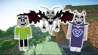 Asriel Dreemurr (All Forms) from Undertale In Minecraft