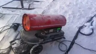 Дизельная тепловая пушка ТДП-30000.