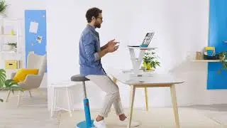 Statie de lucru ergonomica Leitz Ergo Cosy