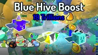 19 Trillions Blue Hive Boost - Bee Swarm Simulator