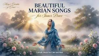Beautiful Marian Songs for Inner Peace 🌹 Mary's Garden of Grace