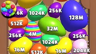 Blob Merge 3D - 0.9999 Level Max Out..😱 (Android & iOS)..