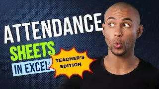 How to Create an Attendance Sheet in Excel with Checkboxes | Step-by-Step Tutorial