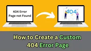 How to redirect 404 error page to homepage using htaccess? | 💥💥How do I create a custom 404 page?