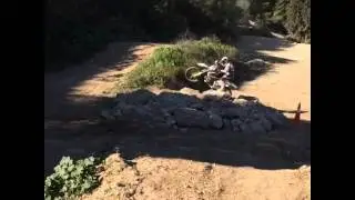 Como girar tu moto de Enduro Xavi León