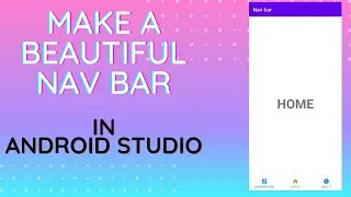 HOW TO CREATE BOTTOM NAVBAR IMPLEMENT WITH ACTIVITY IN ANDROID STUDIO