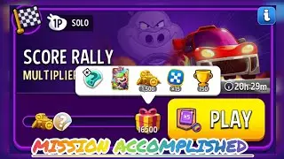 Multiplier Madness Rainbow Score Rally 6 Moves Match Masters Solo Challenge Score 16500