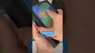 Unpacking iPhone 14 Pro Max 🔥