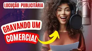 Gravação de um comercial