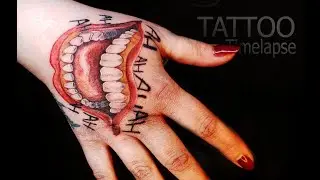 Joker Smile Tattoo