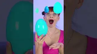 ASMR Blue Eggs Jelly Eating Mukbang #shorts