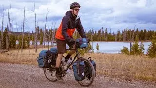Old Faithful + Backcountry Camping in Yellowstone National Park - Bicycle Touring Pro / EP. 