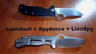 LionSpy: Lionsteel + Spyderco = love ^__^