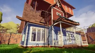 SUNT BLOCAT IN CURTEA VECINULUI | Hello Neighbor ACT 2