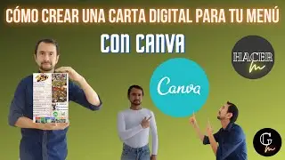 COMO CREAR UNA CARTA DIGITAL PARA TU MENÚ CON CANVA - Marketing gastronómico.