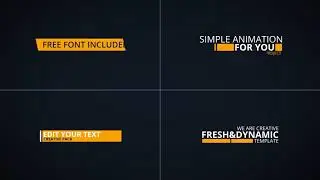 AE Title Template - 30 Modern Titles - Buriak_Studio