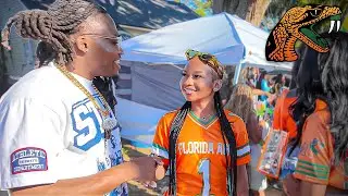 RIZZING EVERY PRETTY GIRL AT FAMU ! PT1