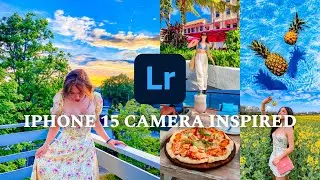iphone 15 camera inspired preset | iphone 15 pro camera filter | Lightroom preset tutorial +Free DNG