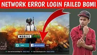 Fix BGMI 1.6 LOGIN PROBLEM || Network Error Login Failed Please Check Your Network Settings BGMI