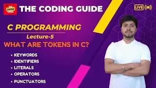 Tokens in C Programming | BCA | B-Tech | C Language Tutorials