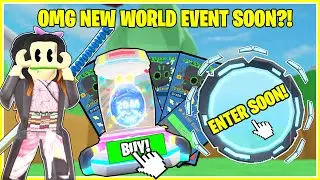 CLICKER SIMULATOR *NEW* WORLD EVENT PORTAL!? *20M EGG EVENT* NEW TOKEN CURRENCY?! AND MORE! -ROBLOX