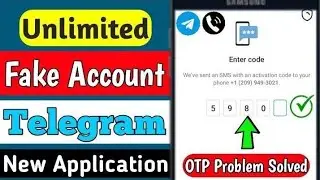 How To Create Fake Telegram Account Without Phone Number | Unlimited | New Mathod | Free | 2024 😱
