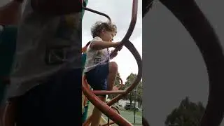 2 Year Old is a Climbing Machine - Out Climbs the Big Kid's