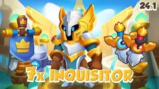 7x Inquisitor + Banner + Sword Any GOOD? PVP Rush Royale
