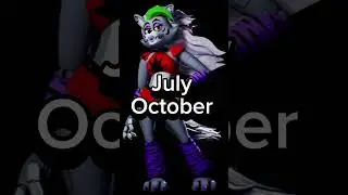 Your Birth Month Your Help Wanted 2 Character Part 1 #fnaf #shorts #subscribe