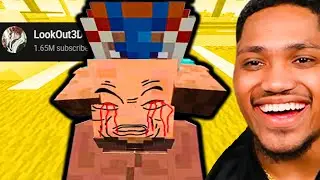 Minecraft But Villagers Are VIOLATED.. (LookOut3d)