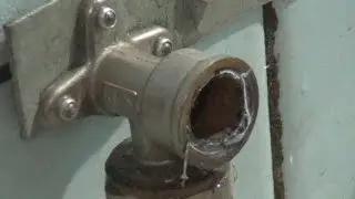 How to replace a broken eccentric on a mixer.