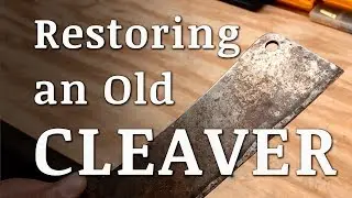 Restoring an Antique Rusty KNIFE