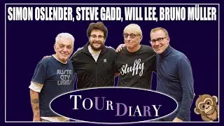 Simon Oslender, Steve Gadd, Will Lee, Bruno Müller // TOUR DIARY 2024
