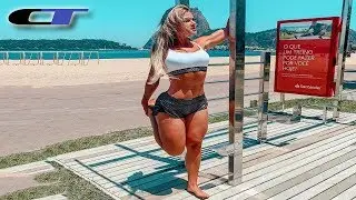 WONDERFUL BRAZILIAN FEMALE FITNESS DISPLAY (Patricia Parada)