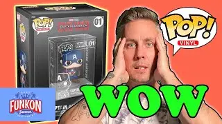 First Ever Captain America DIE CAST Funko Pop