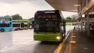 SMRT Buses MAN NL323F A22 (Batch 1) SMB255S on Service 983 departing Choa Chu Kang Int