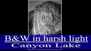 Arizona Landscape Photography: Shooting B&W in harsh light