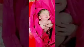 Newborn afterbirth Crying video/trending/viral/short#trending