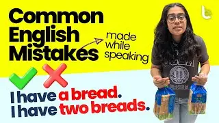 Common English Grammar Mistakes Made While Speaking & Writing English | English With Ananya  