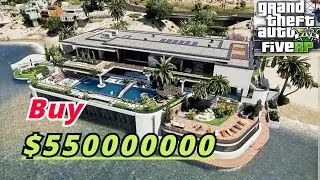 GTA 5 Roleplay - Buy Incredible $550 Million Super Big Mension | IMRP #gta5rp #gta5