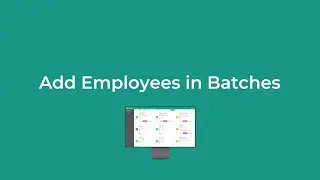 Add Employees in Batches | CrossChex Cloud