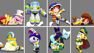 All Skins Winning and Losing Animations in Brawl Stars : New December 2024 Update !🔥 
