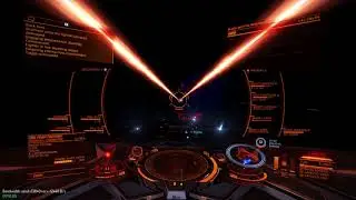 Elite: Dangerous 3.1.2 - Big ship PvP at the Ebor CG (round 1)